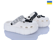 Кроксы Roks 152-2-4 білий в магазине Фонтан Обуви