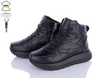 Ботинки Cross-Shop 21-42-1W чорний в магазине Фонтан Обуви