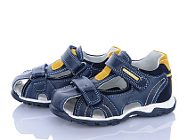 Босоножки Clibee N219-2 blue-yellow в магазине Фонтан Обуви