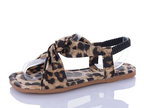 Босоножки Sali One 105 лео-бежевий в магазине Фонтан Обуви