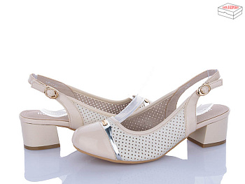 Босоножки Qq Shoes CM7 beige в магазине Фонтан Обуви
