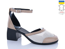 Туфли Sali 1124 капучино чор-п. в магазине Фонтан Обуви