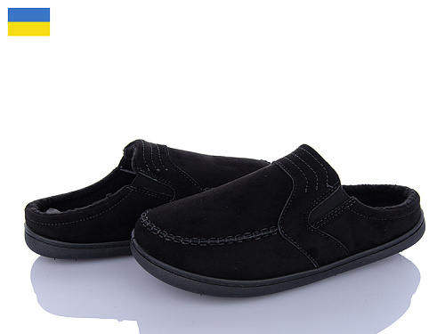 Тапочки Golden Lion Тч02 чорний в магазине Фонтан Обуви