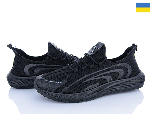 Кроссовки Vladimir Крок K407 чорний в магазине Фонтан Обуви