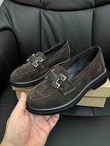 Туфли 429 корич замш в магазине Фонтан Обуви