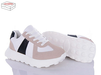 Кроссовки Ailaifa 2395-2 white-black піна в магазине Фонтан Обуви