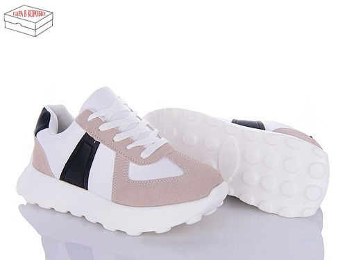 Кроссовки Ailaifa 2395-2 white-black піна в магазине Фонтан Обуви