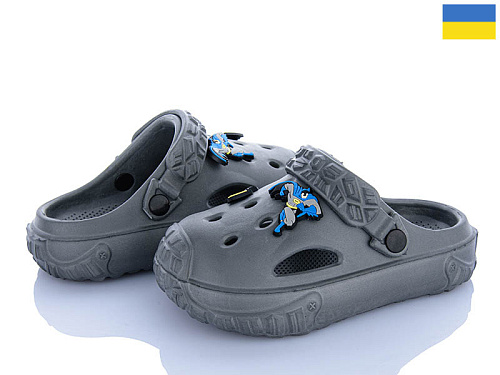 Кроксы Roks 1003 графіт в магазине Фонтан Обуви