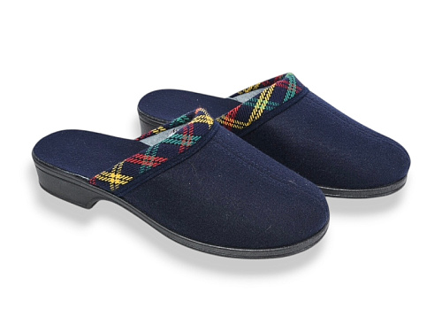 Тапочки Rai Shoes 56415218 синій в магазине Фонтан Обуви