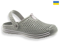 Кроксы Rai Shoes M206 сірий в магазине Фонтан Обуви
