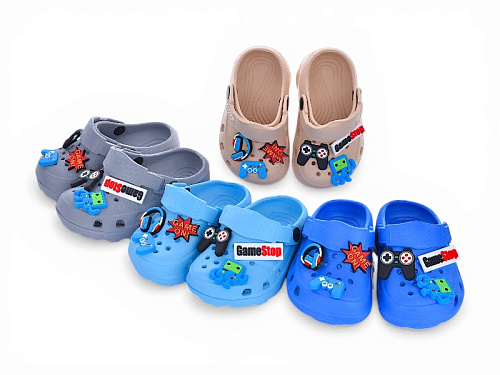 Кроксы Babyshop 3193 mix в магазине Фонтан Обуви