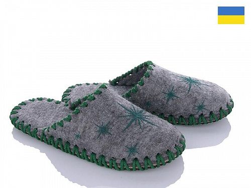 Тапочки Vends 206W серый в магазине Фонтан Обуви