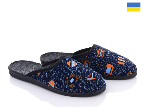 Тапочки Vladimir Луцьк 5 жін.синій в магазине Фонтан Обуви
