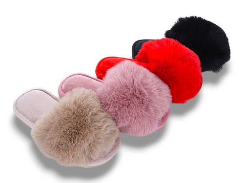 Тапочки Jh-Ян 2025-19 mix (12) в магазине Фонтан Обуви