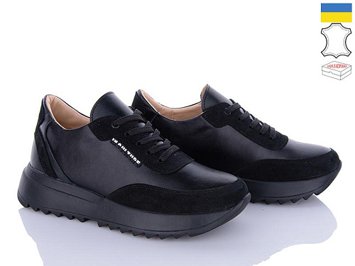 A.N.I.One2 5074-55 чорний шкіра в магазине Фонтан Обуви