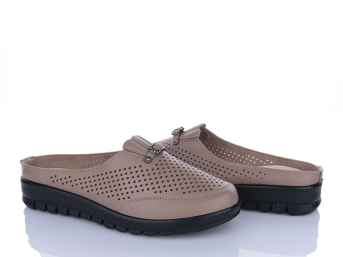 Шлепанцы Baolikang 002-2 powder в магазине Фонтан Обуви