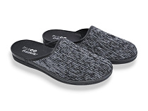 Тапочки Rai Shoes 95210359 сірий в магазине Фонтан Обуви