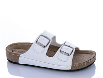 Шлепанцы Sali One 06-14 білий в магазине Фонтан Обуви