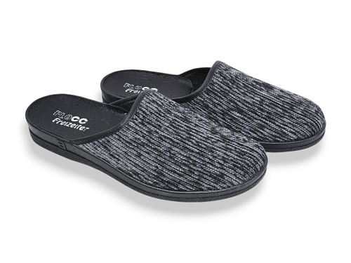 Тапочки Rai Shoes 95210359 сірий в магазине Фонтан Обуви