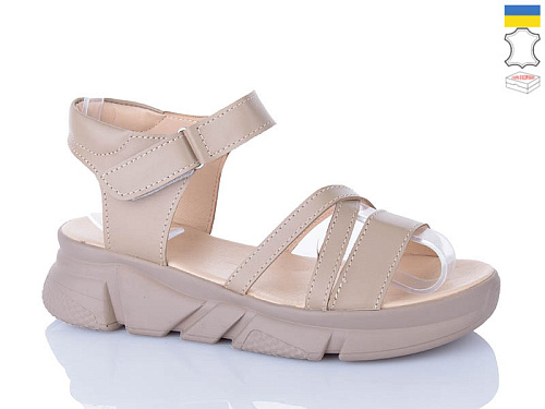 Босоножки Sali 116 капучино кап-п. в магазине Фонтан Обуви