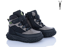 Ботинки Clibee-Shosho HB817-2 grey-black в магазине Фонтан Обуви