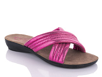 Шлепанцы Gurkem W26-7153 fuchsia в магазине Фонтан Обуви