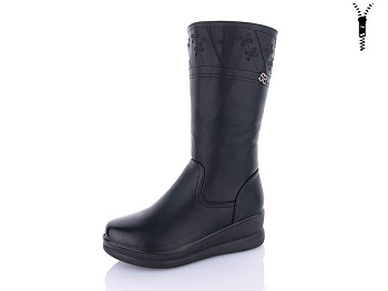 Сапоги Qq Shoes 1B17 в магазине Фонтан Обуви