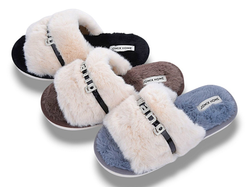 Тапочки Yzy MD10215 mix в магазине Фонтан Обуви