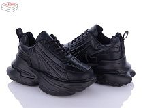 Кроссовки Ailaifa 8207 all black в магазине Фонтан Обуви