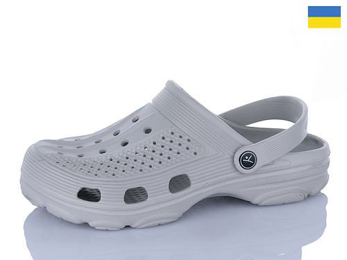 Кроксы Inblu 502 Тапмал сірий в магазине Фонтан Обуви