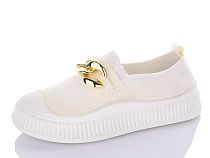 Слипоны Xifa 809-2 white в магазине Фонтан Обуви