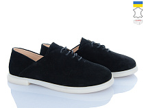 Туфли A.N.I.One 5078 чорний замш в магазине Фонтан Обуви
