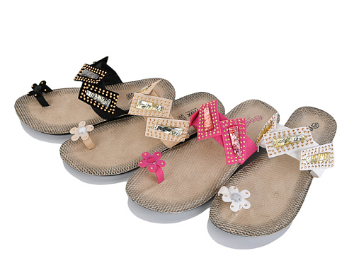 Шлепанцы Demur N001-3 mix в магазине Фонтан Обуви