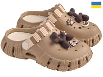 Кроксы Rai Shoes DS012 бежевий в магазине Фонтан Обуви