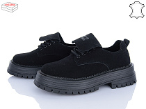 Туфли Ailaifa AL01 all black в магазине Фонтан Обуви