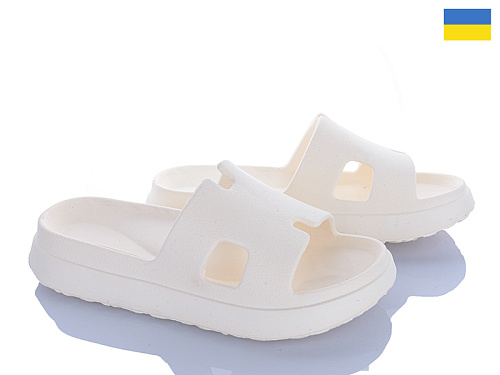 Шлепанцы Golden Lion 145 молочний в магазине Фонтан Обуви