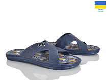 Шлепанцы Rai Shoes E227 синій в магазине Фонтан Обуви