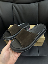 Шлепанцы 0197 корич замш  в магазине Фонтан Обуви