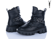 Ботинки Clibee-Shosho ABD0392R-1 black в магазине Фонтан Обуви