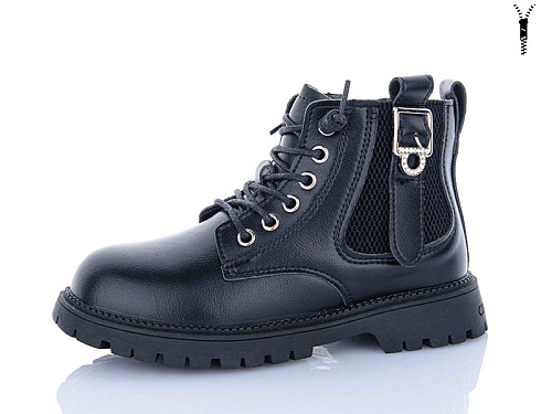 Ботинки Kewk 9010 black в магазине Фонтан Обуви