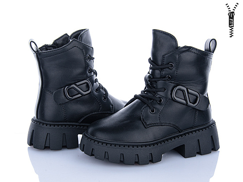 Ботинки Clibee-Shosho ABD0392R-1 black в магазине Фонтан Обуви