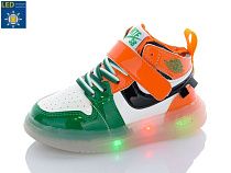 Кроссовки Леопард 26G-112 orange LED в магазине Фонтан Обуви