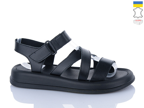 Босоножки Sali 2105L чорний к чор-п. в магазине Фонтан Обуви