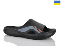 Шлепанцы Demur L131 чорний в магазине Фонтан Обуви