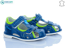 Босоножки Crossopt F189 blue-a.green в магазине Фонтан Обуви