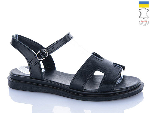 Босоножки Sali 513 чорний к чор-п. в магазине Фонтан Обуви