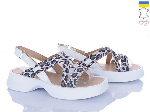 Viscala2 23938LP-176 шк.біл-велюр-лео в магазине Фонтан Обуви