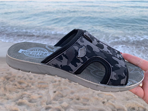 Шлепанцы Gurkem MG6131-1 grey в магазине Фонтан Обуви