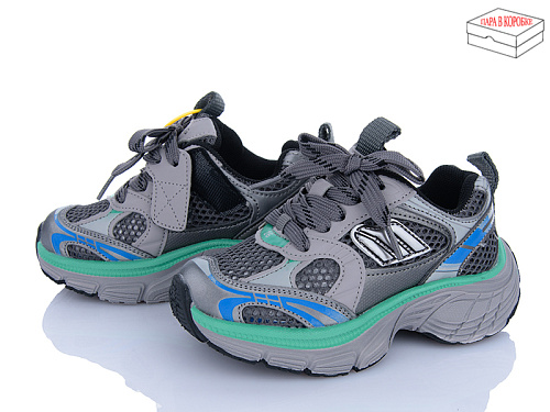 Кроссовки Calorie B001-1 сір-зелений (26-30) в магазине Фонтан Обуви
