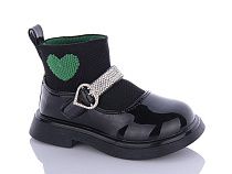 Ботинки Леопард F6619 black-green в магазине Фонтан Обуви